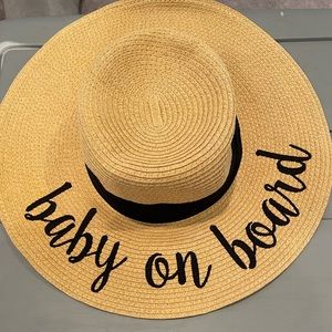 Baby on Board Sunhat - Like New